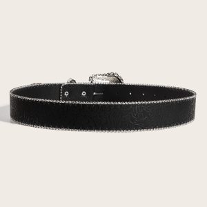 Belts | Notte Italian Leather Belt Deep Navy –  Womens Accessories Belts