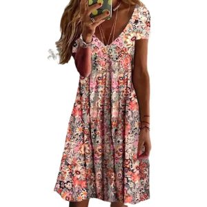 Dresses | Mazzy Boxy Shirred Dress Wild Gardenia –  Womens Clothing Dresses