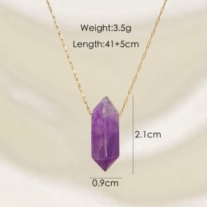 Jewelry | Joseph Brooks Amethyst Necklace Amethyst –  Womens Accessories Amethyst