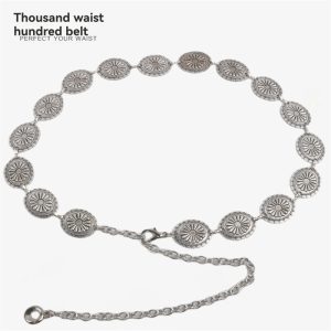 Jewelry | River Ranch Concho Necklace Silver –  Womens Accessories Jewelry