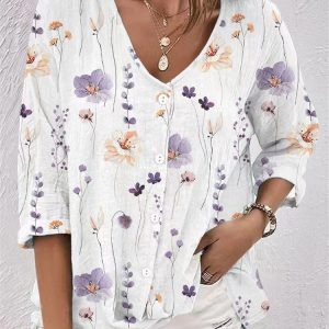 Tops | Felicity Tunic Natural –  Womens Clothing Natural