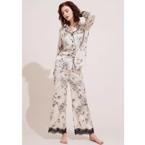 Sleepwear | The Carly Pj Set Dreamer Ivory –  Womens Clothing Dreamer Ivory