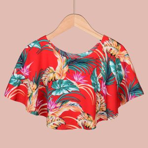 Tops | Santi Cropped Blouse Bird Of Paradise –  Womens Clothing Bird Of Paradise